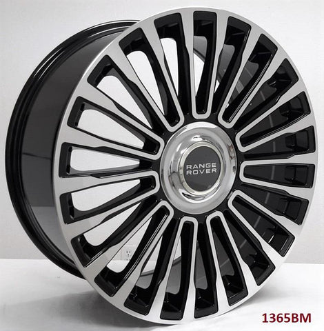 22" Wheels for RANGE ROVER SPORT AUTOBIOGRAPHY 2014-21 22x9.5 PIRELLI TIRES