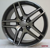 19'' wheels for Mercedes E550 SEDAN RWD 2010-13 STAGGERED 19x8.5"/19x9.5"