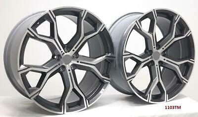 21'' wheels for BMW X5 S Drive 35i Base luxury M Sport X line 2014-18 5x120