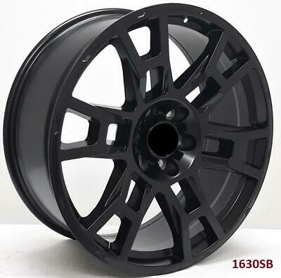 22" WHEELS FOR TOYOTA SEQUOIA 2WD SR5 2001 to 2007 (6x139.7) 22x9 +15mm