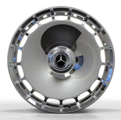 23'' FORGED wheels for Mercedes EQS 450+ SUV 23x9.5" 5x112 PIRELLI TIRES
