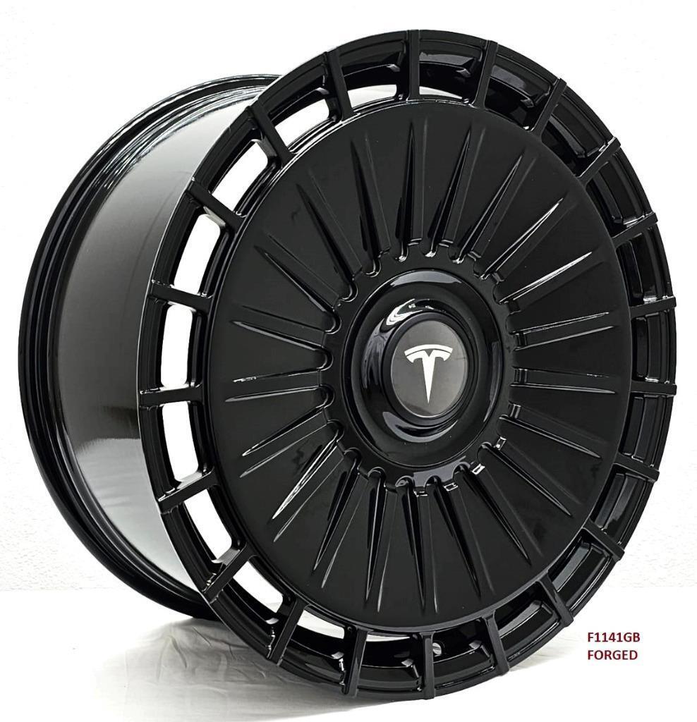 21" FORGED wheels for TESLA MODEL S PERFORMANCE 2019 & UP ( 21x8.5"/21x9) 5x120