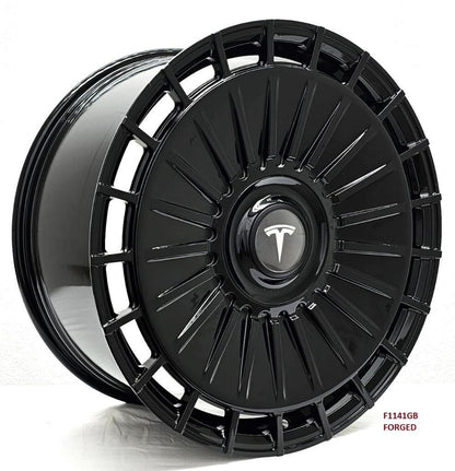 22" FORGED wheels for TESLA MODEL X LONG RANGE 2019 & UP(staggered 22x9"/22x10")