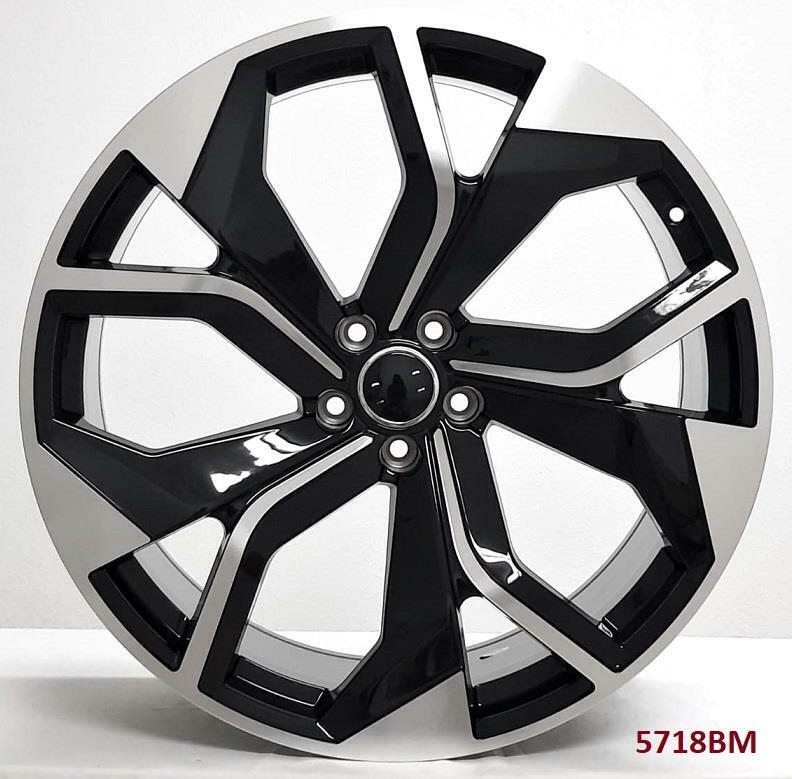 21'' wheels for AUDI Q8 3.0 PREMIUM PLUS 2019 & UP 21x9.5 5x112 +31mm