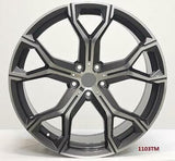 21'' wheels for BMW X6 X drive 35i Base 2013-19 5x120 21x9.5/10.5"