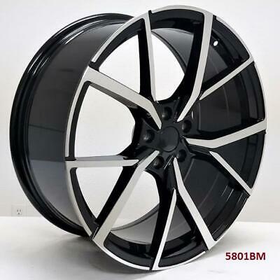 20'' wheels for VW ARTEON 2.0T SEL 4MOTION 2019 & UP 5x112 20x8.5"