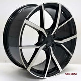20'' wheels for VW TIGUAN S SE SEL 2009 & UP 5x112 20x8.5"