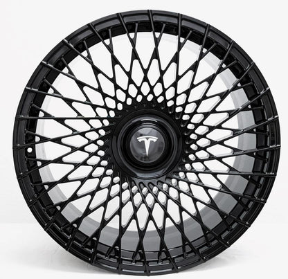 22" FORGED wheels for TESLA MODEL X 90D 2015-17 (staggered 22x9"/22x10")