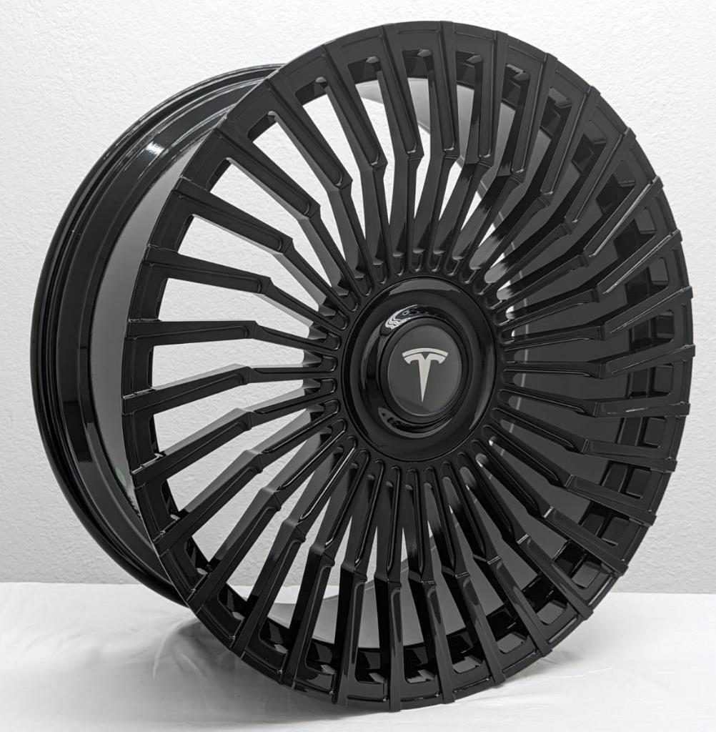 22" FORGED wheels for TESLA MODEL X 75D 2015 & UP (staggered 22x9"/22x10")