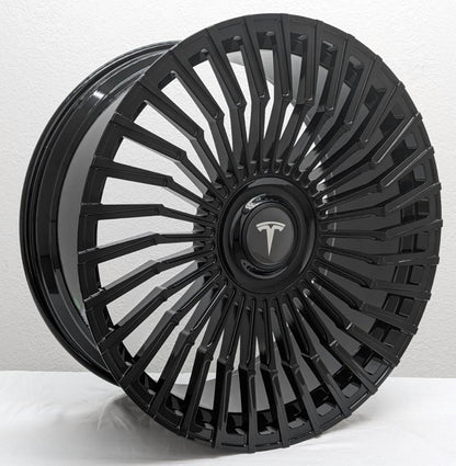 22" FORGED wheels for TESLA MODEL X PERFORMANCE 2019 & UP staggered 22x9"/22x10"