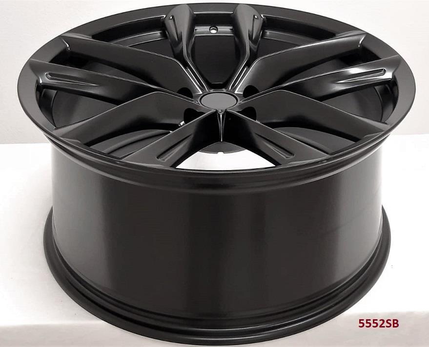 22" wheels fits TESLA MODEL X LONG RANGE 2019 & UP / 22x9"/10 PIRELLI TIRES