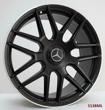 22'' wheels for Mercedes G-Wagon G500 2000 to 2008 22x10" (4 wheels)