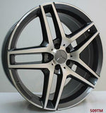 19'' wheels for Mercedes E350 SEDAN RWD 2010-16 STAGGERED 19x8.5"/19x9.5"
