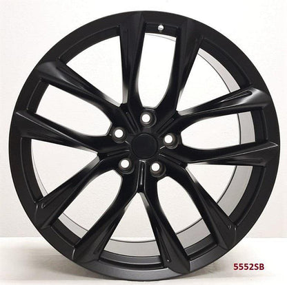 22" wheels fits TESLA MODEL X 60D 2015-16  (staggered 22x9"/22x10") PIRELLI TIRE