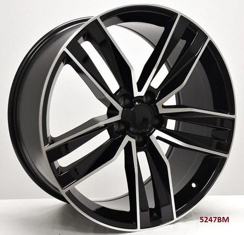 22" WHEELS FOR CHEVY CAMARO LT1 COUPE 2020 & UP stag 22x8.5/10" LEXANI TIRES