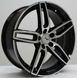18'' wheels for Mercedes C300 4MATIC LUXURY 2015 & UP staggered 18x8/9"