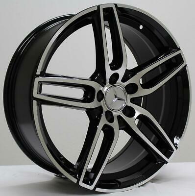 18'' wheels for Mercedes C350 4MATIC COUPE 2015 staggered 18x8/9"
