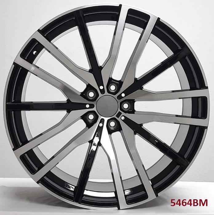 22'' wheels for BMW X7 X Drive 40i 2019 & UP 5x112 (22x9.5/10.5)