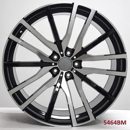 22'' wheels for BMW X5 X Drive 40i 2019 & UP 5x112 (22x9.5/10.5)