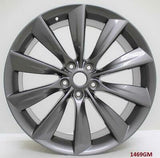 22'' wheels for TESLA MODEL X 100D 75 P100D (staggered 22x9"/22x10")
