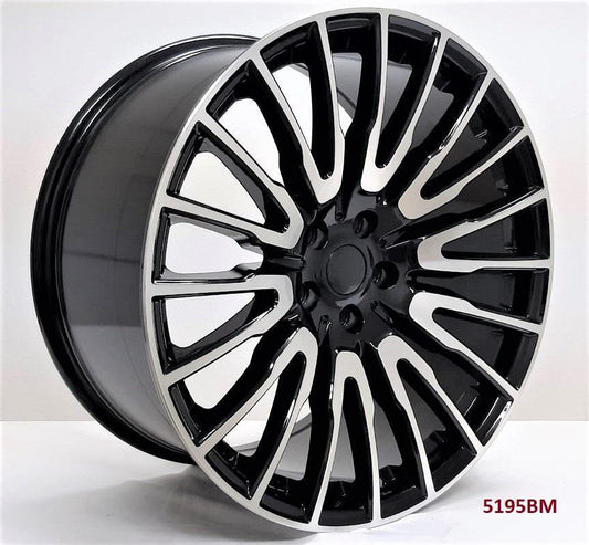 20'' wheels for BMW 740i 2016 & UP 5x112 (staggered 20x8.5/10) PIRELLI TIRES