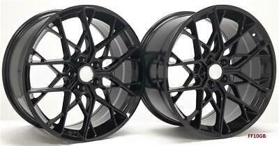 19" WHEELS FOR LEXUS IS200 IS300 2016 & UP STAGGERED 19x8.5/9.5" 5X114.3