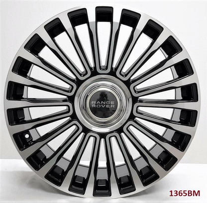 20" wheels RANGE ROVER VELAR R-DYNAMIC HSE 2018 & UP 20x9.5 5x108 LEXANI TIRES