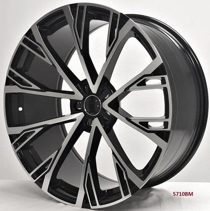 22'' wheels for AUDI Q7 3.0 PRESTIGE 2017 & UP 22x9.5 5x112 +20MM LEXANI TIRES