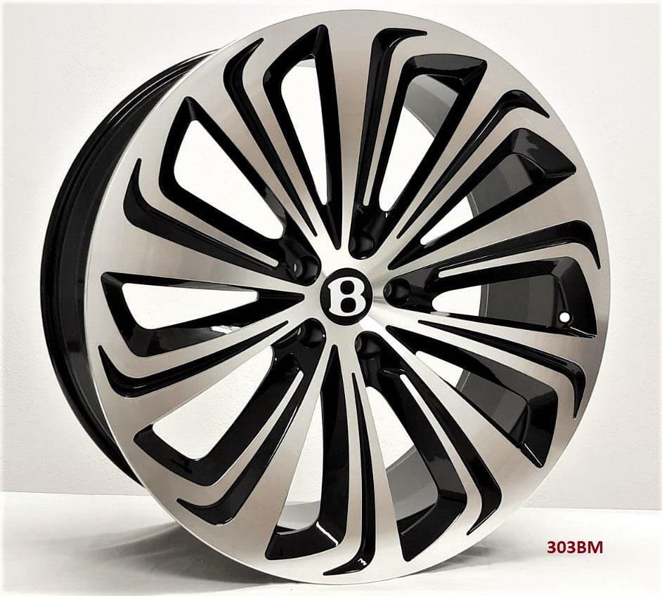 24'' FORGED wheels for BENTLEY BENTAYGA SPEED 2020 TO 2022 24x10 PIRELII TIRES