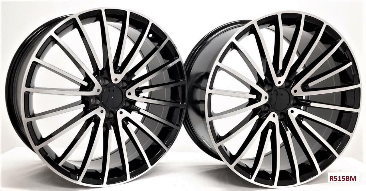 22'' wheels for Mercedes S560 CABRIOLET 2018-19 staggered 22x9/10.5" LEXANI TIRE