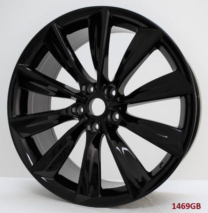 22'' wheels for TESLA MODEL X 90D P90D (staggered 22x9"/22x10") PIRELLI TIRES