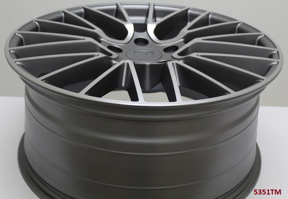 21'' wheels for PORSCHE CAYENNE GTS 2009-18 21X9.5 5x130 PIRELLI TIRES
