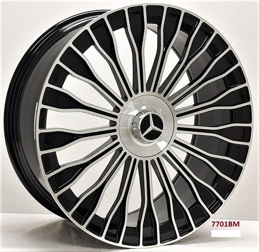 20'' wheels for Mercedes S550 SEDAN, 4MATIC 2014-17 20x8.5/9.5" 5x112