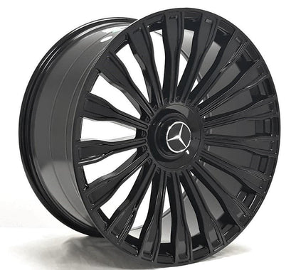 22'' wheels for Mercedes S580 4MATIC SEDAN 2021 & UP 22x9/10.5" PIRELLI TIRES