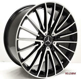 20'' wheels for Mercedes S550 4MATIC COUPE 2015-17 (Staggered 20x8.5/9.5)