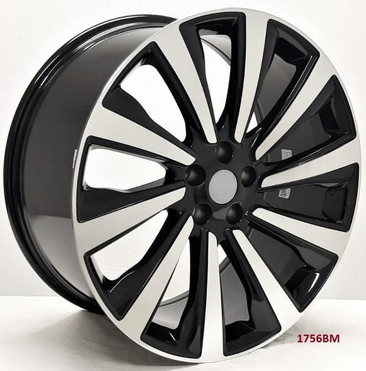 22" wheels for RANGE ROVER FULL SIZE P400 SE (2023 MODEL) 22x10 LEXANI TIRES