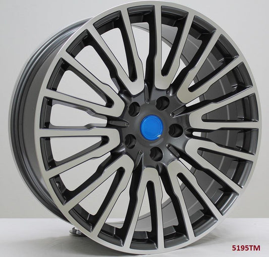 20'' wheels BMW 750i X-DRIVE 2016 & UP 5x112 staggered 20x8.5/10 PIRELLI TIRES