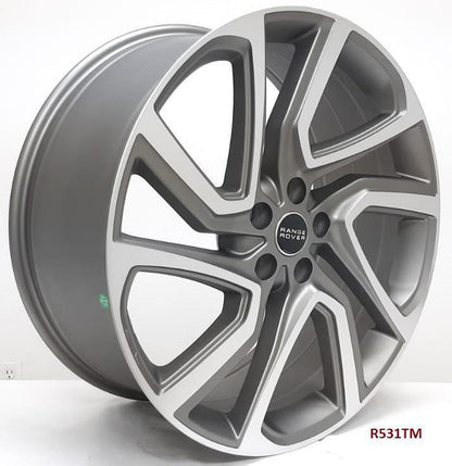 22" Wheels for LAND ROVER DISCOVERY FULL SIZE HSE LUXURY 2017 & UP 22x9.5" 5X120