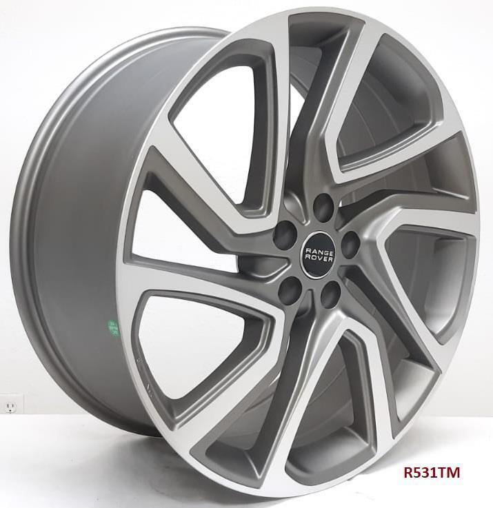 22" Wheels for LAND ROVER DISCOVERY FULL SIZE SE 2017 & UP 22x9.5" 5X120