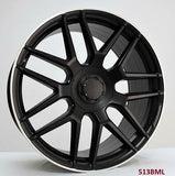 19'' wheels for Mercedes S550 STANDARD, SPORT 2007-13 (staggered19x8.5/9.5")
