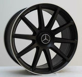 20'' wheels for Mercedes S-CLASS COUPE S550 S600 S63 S65 (Staggered 20x8.5/9.5)