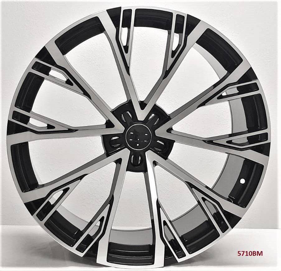22'' wheels for AUDI Q8 3.0 PREMIUM 2019 & UP 22x9.5 5x112 +20MM
