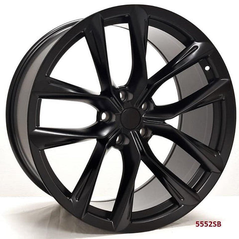 21" wheels fits TESLA MODEL S 60 60D 70 70D 75 75D 90D 21x9"/21x10 PIRELLI TIRES