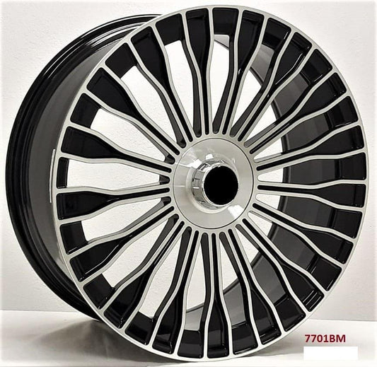 20'' wheels for Mercedes S550 SEDAN, 4MATIC 2014-17 20x8.5/9.5" 5x112