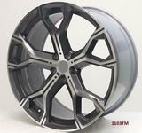 22'' wheels for BMW X6 X Drive 50i Base 2013-19 22x9.5/10.5" 5x120