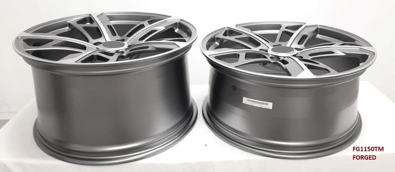 21'' FORGED wheels for PORSCHE TAYCAN 2020 & UP 21X9.5/11.5" 5X130 PIRELLI TIRES