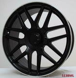 22'' wheels for Mercedes S560 Cabriolet 2021 & UP (staggered 22x9/10") 5x112