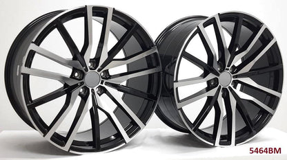 22'' wheels for BMW X7 X Drive 50i 2019 & UP 5x112 (22x9.5/10.5)