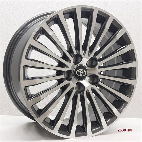 18'' wheels for TOYOTA CAMRY L, LE, SE, XLE, XSE 2012 & UP 5x114.3 18X8
