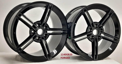 20'' FORGED wheels for PORSCHE TAYCAN 4S 2020 & UP 20X9/11" 5X130 PIRELLI TIRES